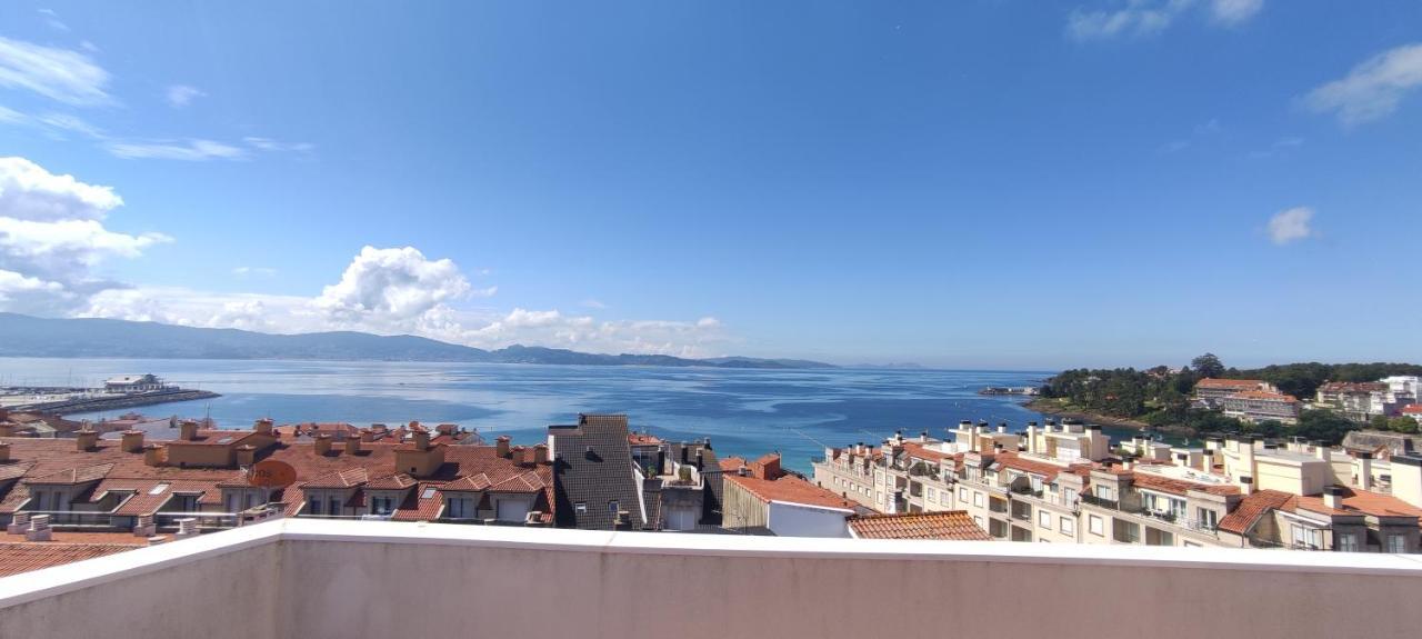 Atico Con Amplia Terraza Y Espectaculares Vistas Daire Sanxenxo Dış mekan fotoğraf