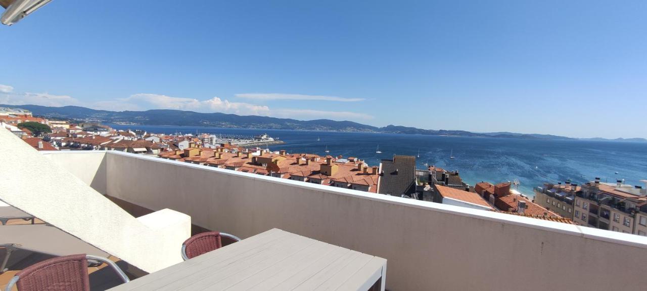 Atico Con Amplia Terraza Y Espectaculares Vistas Daire Sanxenxo Dış mekan fotoğraf