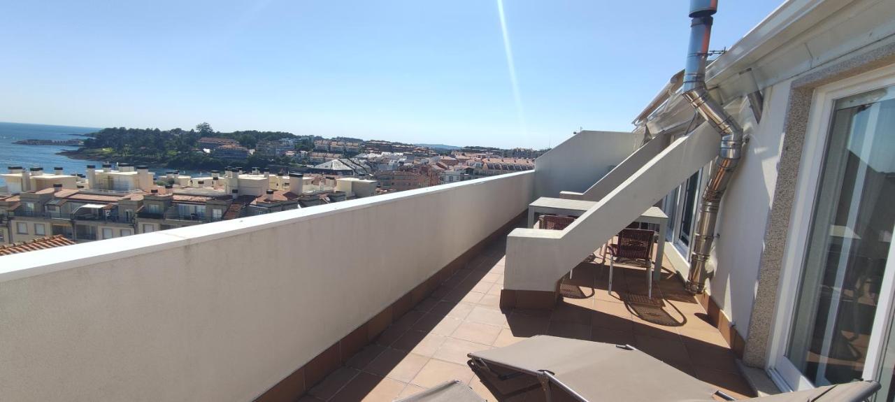 Atico Con Amplia Terraza Y Espectaculares Vistas Daire Sanxenxo Dış mekan fotoğraf